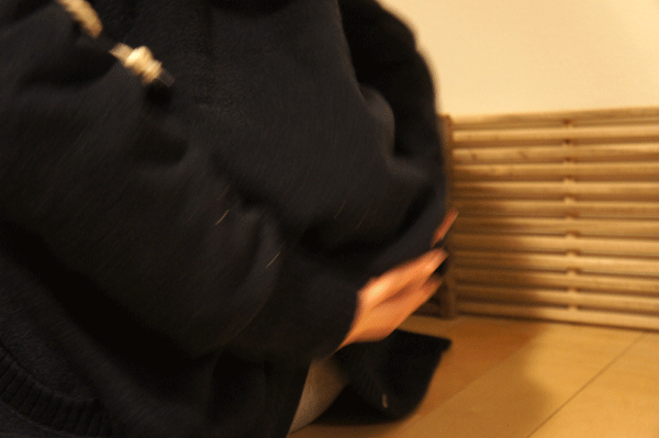 チンチラのティモとのへやんぽあそび 部屋着の中に入ってきたティモを優しく持ち上げてブランコ遊び はしゃぐチンチラのティモの様子