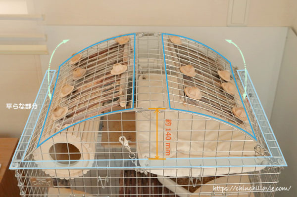 ChinchillaVie | KAWAI コンフォート60用アーチルーフの2つの特長