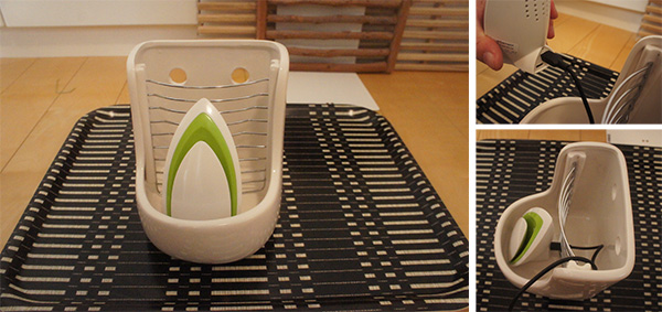 チンチラのティモ　eSensorをチンチラケージに取り付けるために、カワイの牧草ポットを使うことにしました。