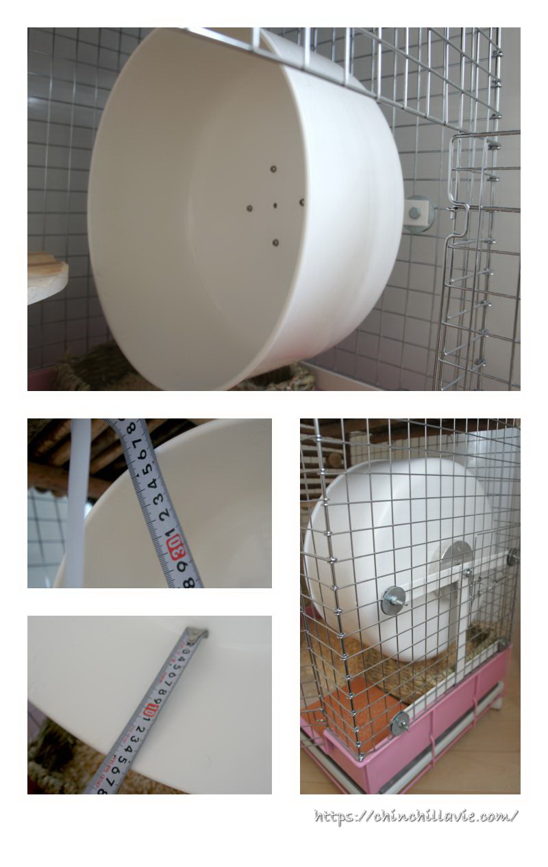 香港の「多多龍」さんで購入したティモのホイール回し車