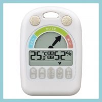 ノア精密株式会社 デジタル温湿度計 メリー N-025 WH-Z